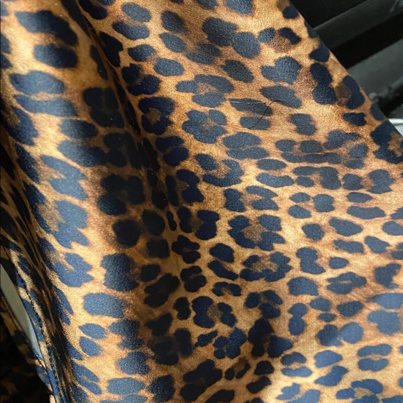 Leopard Print Maxi Skirt Sz 10 - Picture 5 of 8